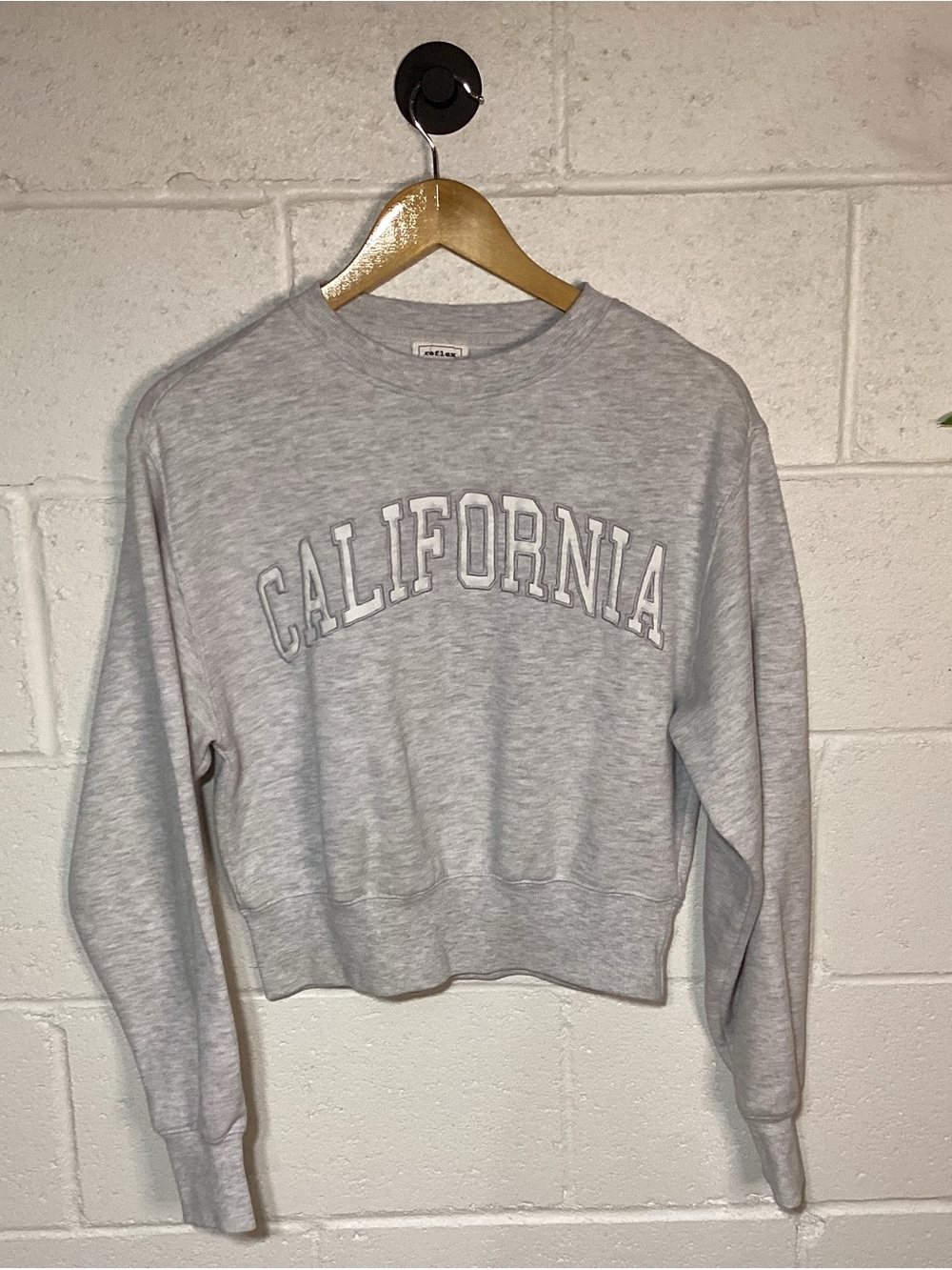 Reflex Light Gray California Womens American Eagle Crewneck Sweatshirt